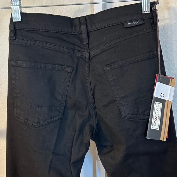 Truenyc Midnight Black‎ Straight Leg Jeans - Picture 5 of 5
